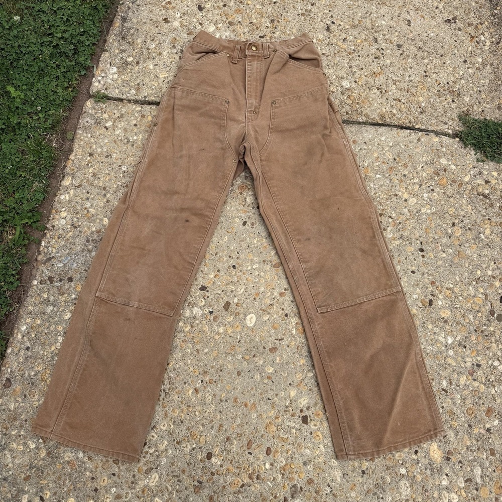 Vintage Carhartt Double Knee Work Pants 28 X 32 Distressed USA
